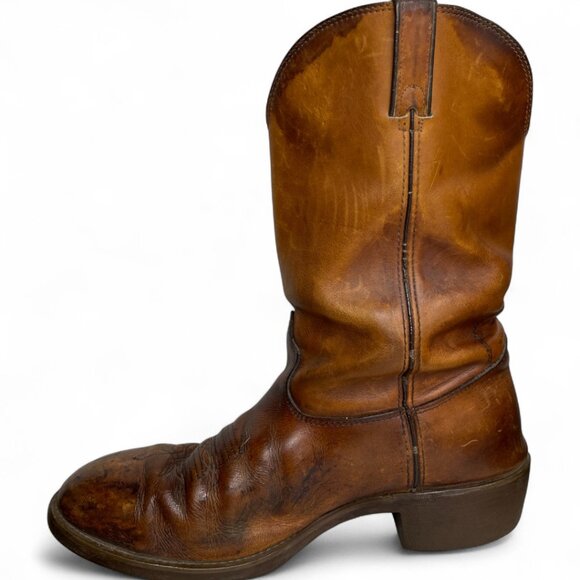 Durango Leather Rambler Western Biker Cowboy Work Boots Men's 12 D - Picture 7 of 10